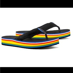 Tory Burch 70’s style platform flip-flops